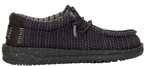 Hey Dude Children's Black Wally Toddler Stretch Sox