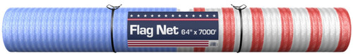 MFG Tama American Flag Net Wrap - 64" x 7000"