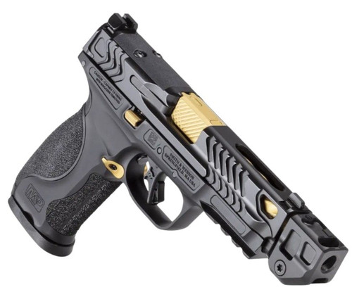 Smith & Wesson Performance Center M&P M2.0 Metal Gold PVD with Compensator 9mm Pistol
