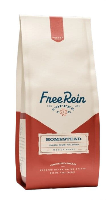 Free Rein Coffee Company Homestead Medium Roast Ground Coffee 12oz