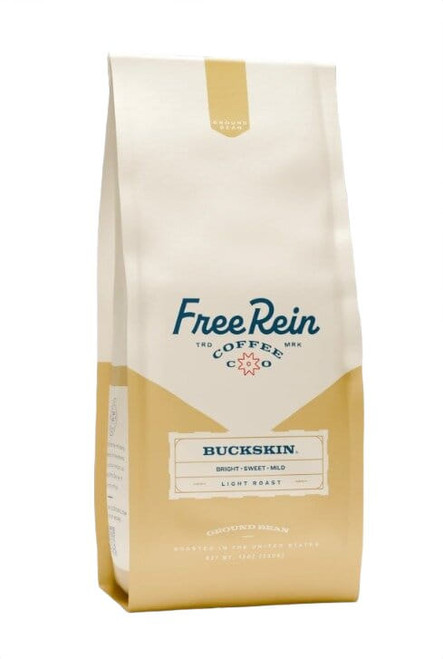 Free Rein Coffee Company Buckskin Light Roast Ground Coffee 12oz