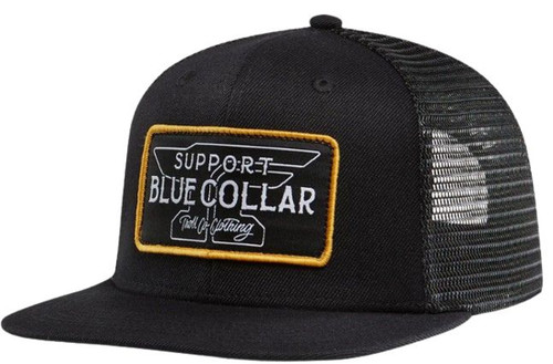 Troll Co. Men's Black SBC Barricade Anvil Mesh Snapback Trucker Hat