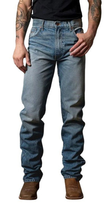 Kimes Ranch Men's Zach Top Boot Cut Light Wash Denim Jeans