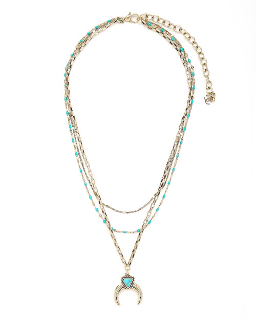 Cowgirl Confetti Luna Crest Necklace