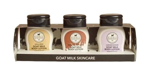 Dionis Goat Milk Skincare Goat Milk Body Lotion Mini Sampler Set
