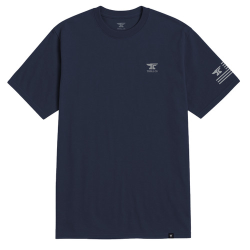 Troll Co. Men's Navy Anvil Flagship Short Sleeve T-Shirt