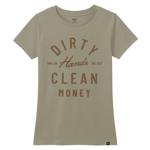 Troll Co. Women's Tan DHCM Juno Short Sleeve T-Shirt