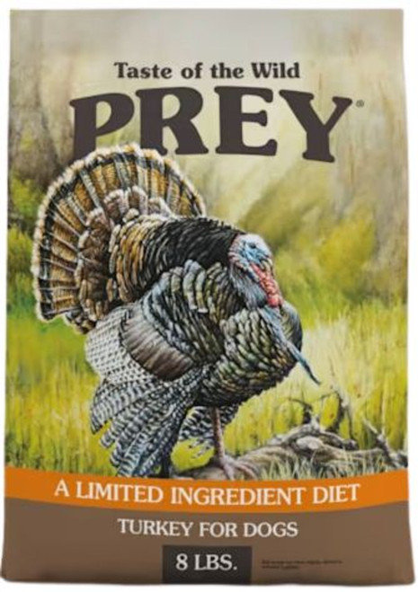 Taste of the Wild PREY Turkey All Life Stages High-Protein Limited Ingredient Recipe Â– 8 lb. Bag