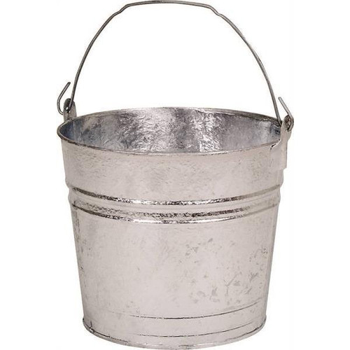 Behren's Hot Dip Galvanized Steel 10 Quart Water Bucket