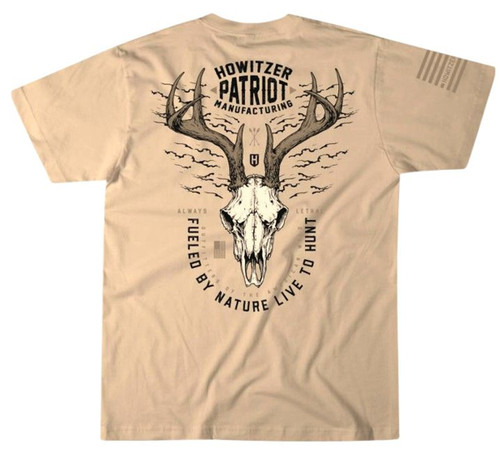 Howitzer Boys Youth Cream Fueled By Nature Short Sleeve T-Shirt