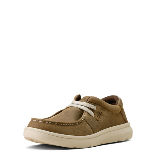 Ariat Boys Child & Youth Brown Bomber Hilo Slip On Shoes