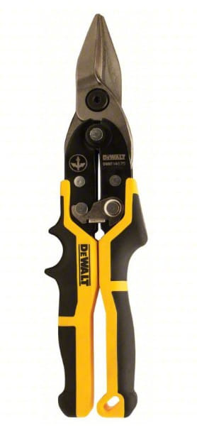 DeWalt Aviation Snips Straight Cut Heavy Duty Metal Cutting Tool - 12IN