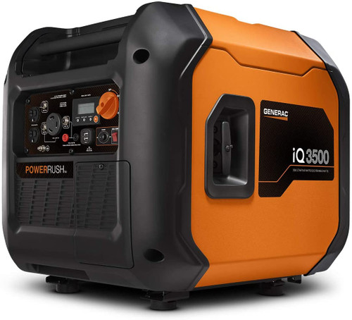 Generac 3500 Watt Portable Inverter Generator Orange/Black