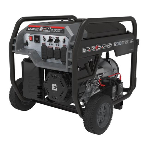 Black Diamond 9500/12000W CO Shield Portable Electric Start Generator