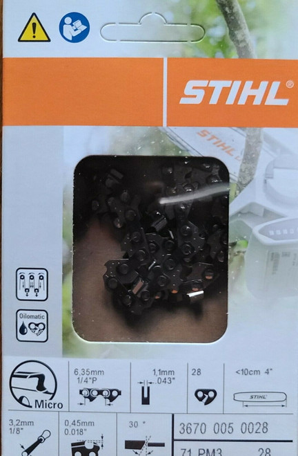 Stihl 71 PM3 28 Drive Link Chainsaw Chain Loop