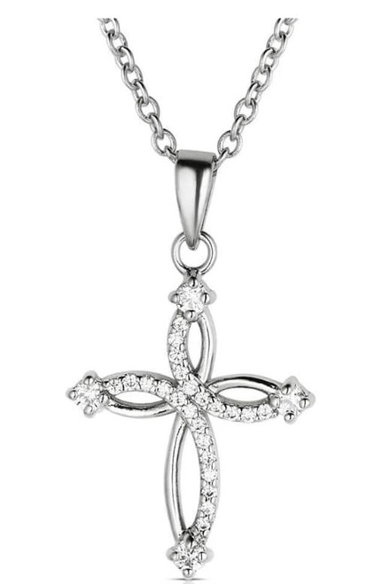 Montana Silversmiths Tangled Arms Cross Necklace