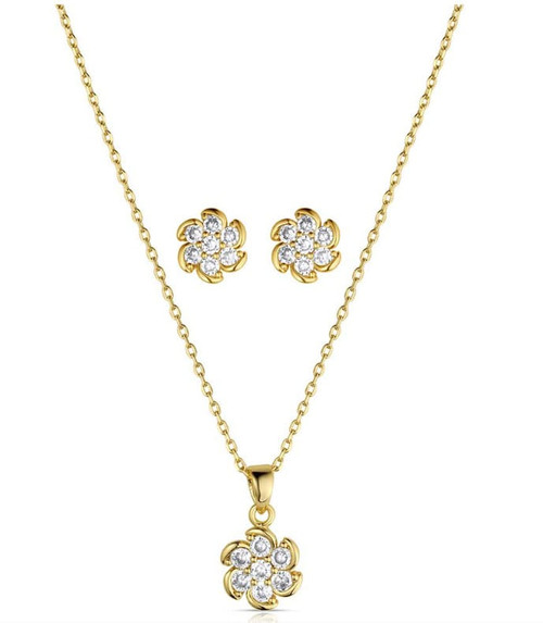 Montana Silversmiths In the Wind Crystal Jewelry Set