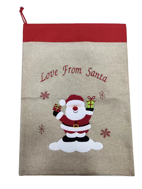 Backyard Expressions Love From Santa Holiday Bag