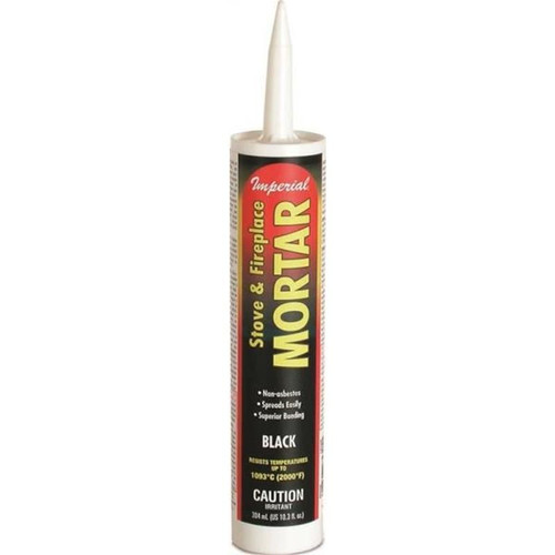 Imperial Stove and Fireplace Mortar 10.3oz - Black