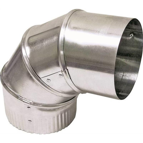 Lambro Adjustable Vent Elbow 3in Aluminum