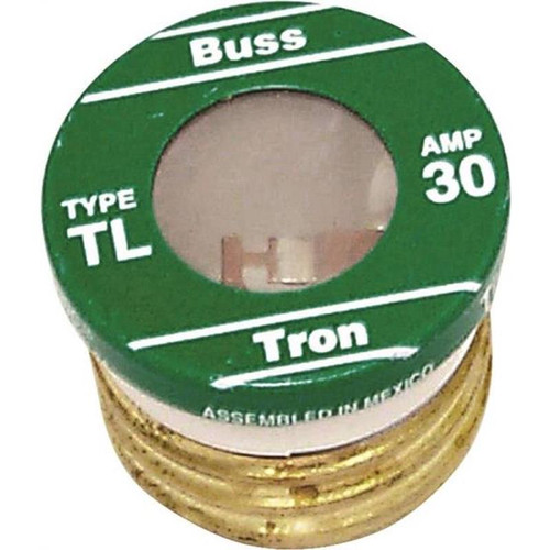 Bussmann 30 Amp Time Delay Medium Duty Low Voltage Plug Fuse