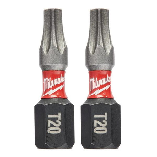 Milwaukee Shockwave T210 Torx 1 in. Insert Bit - 2 Pack