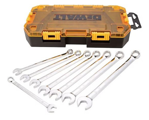 DeWalt 8 Piece Combination Metric Wrench Set