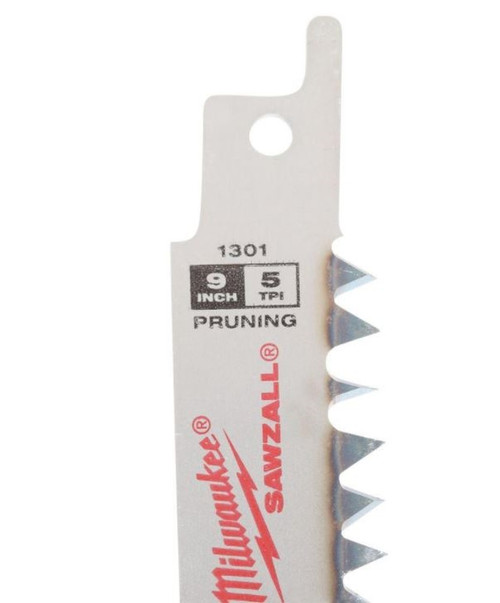 Milwaukee 9" 5 TPI Pruning SAWZALL Blade (5 PK)