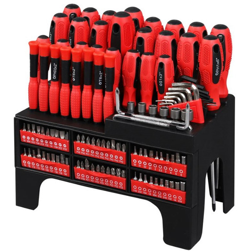 King 116-Piece Screwdriver Bit & Hex Key Set 1595-0