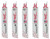 Milwaukee 6in. TPI Torch Thick Metal Cutting Sawzall Reciprocating Saw Blades - 5pk
