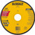 DeWalt DW8062 Cutting Wheel, 4-1/2 in Dia, 0.045 in Thick, 7/8 in Arbor, Very Fine, Aluminum Oxide Abrasive