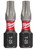 Milwaukee T25 Torx Shockwave Insert Bit - 2pack