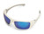 Stihl White Ice Glasses with Blue Mirror Lens