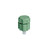 Orbit Full Plastic Mushroom Bubbler- Green