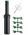 Orbit 55662 Voyager IIBlack Plastic Spray Full Circular In Ground Sprinkler Head