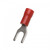 Uriah  Spade Terminal 22-18 Awg 8 Stud Red Pvc