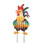 Backyard Expressions Chicken Garden Stake