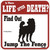 Ozark Leather - Is there life after death dog sign