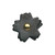 Colorado Saddlery 1 1/4" 5 Point Rowel