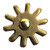Colorado Saddlery 11/16" 10 Point Rowel