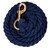 Weaver Leather Navy 10" Cotton Lead Rope with Solid Brass 225 Snap