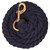 Weaver Leather -  Solid Color Cotton Lead Rope with Solid Brass 225 Snap, Navy