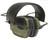 Howard Leight  Impact Sport Folding Electronic Earmuff - Hunter Green Earcups