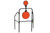 Ridgeline 3" and 5" Combo Handgun Spinner Target