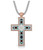 Montana Silversmiths American Legends Mosaic Cross Necklace