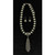 M&F- Blazin Roxx Bold Silver Feather Pendant Necklace Set