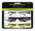 Peltor Sport Secure Fit 400 Eye Protection - 3 Pack: Clear - Amber and Grey Lenses - Anti Fog
