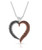Montana Silversmiths Hearts Aflutter Feather Necklace