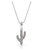 Montana Silversmiths Two Side To Every Cactus Necklace