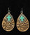M&F Blazin Roxx Turquois Earrings